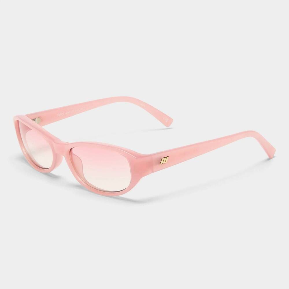 NEW LE SPECS unisex don't cha retro sunglasses in pink